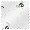 Bumble Bees, Wing Green - Roller Blind